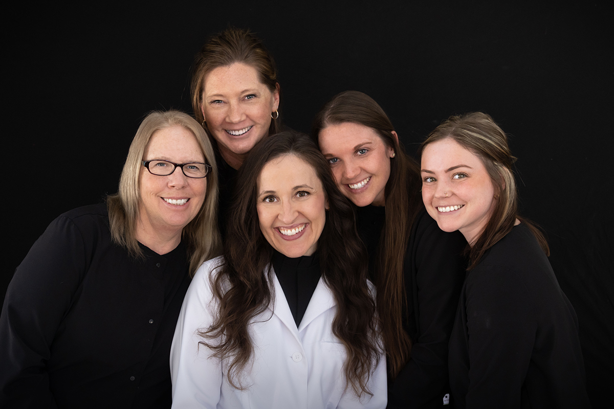 Dr Stacy with team memberst